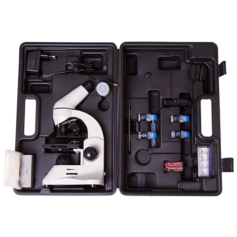 Rainbow 50L Moonstone Lightweight Student Microscope 40800x with Experiment Kit and Storage Case