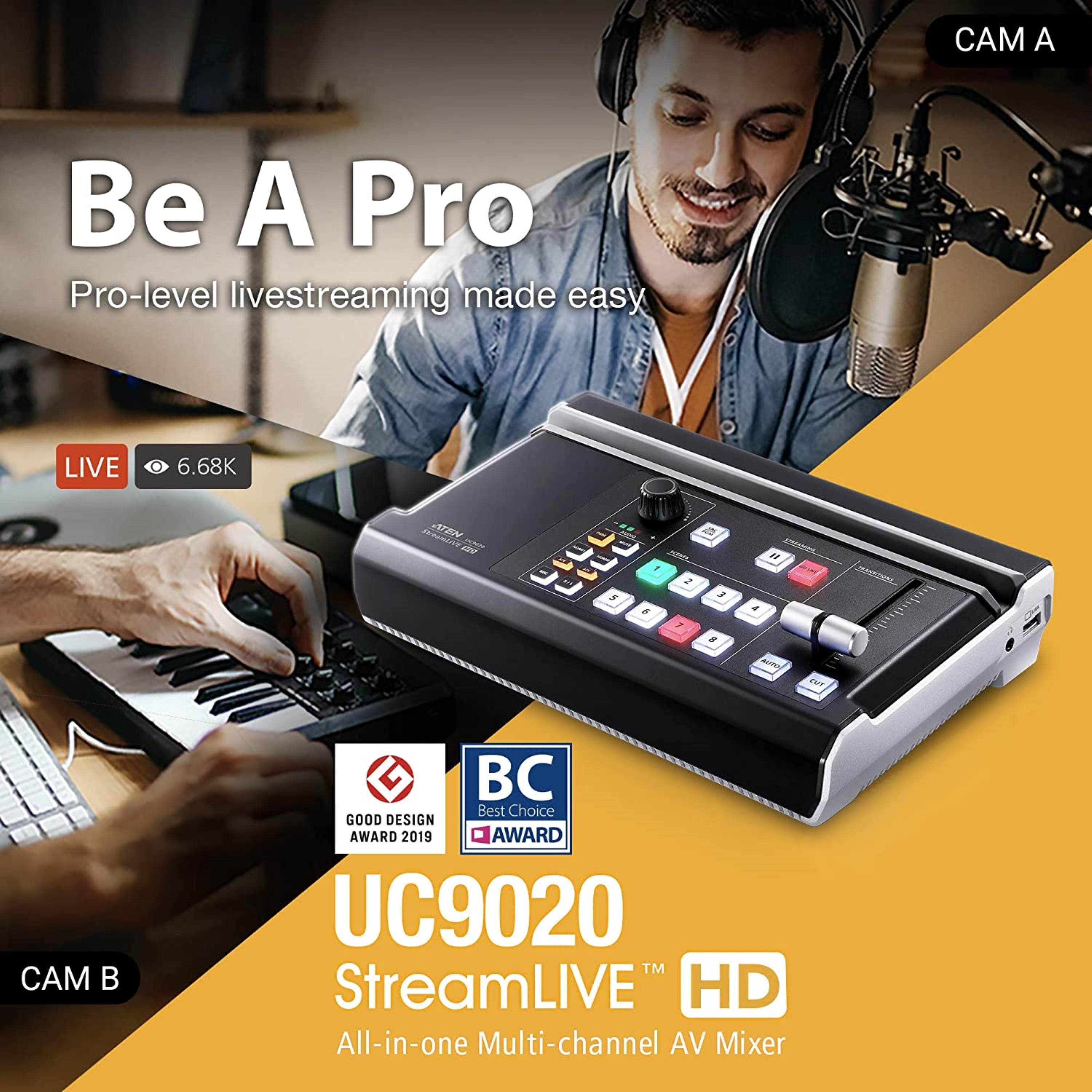 Aten Streamlive HD AV Mixer Streamlive HD Multi Channel AV Mixer