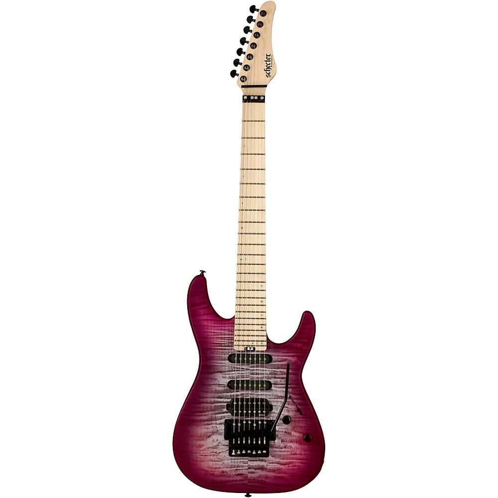 Schecter Sun Valley Super Shredder 7 III 7-String Electric Guitar, Aurora Burst