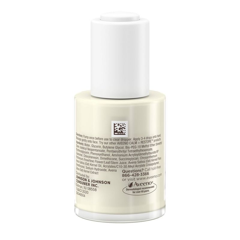 Aveeno Calm and Restore Triple Oat Serum - 1 fl oz