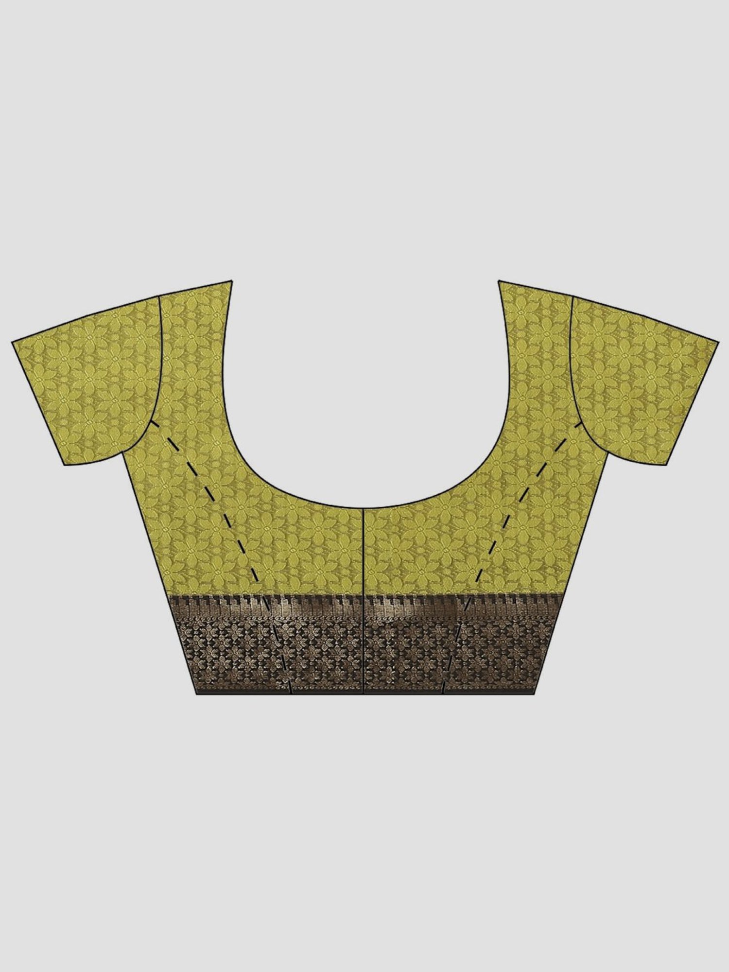 Banarasi Silk Works Yellow Woven Saree With Unstitched Blouse