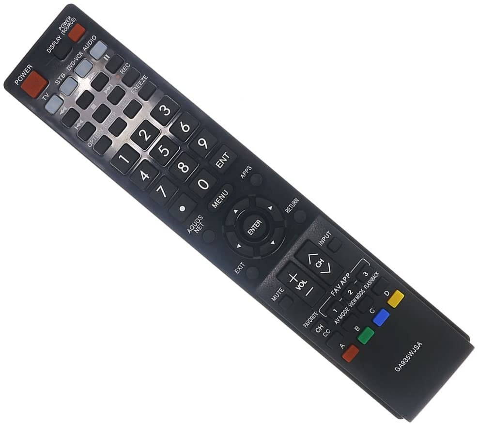 Aurabeam Sharp AQUOS GA935WJSA TV Remote Control for Smart Sharp Televisions