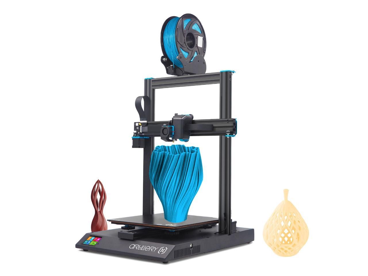 2020 New X5SA Pro 3D Printer High Precision Large Build Size Double Axis External Guide Rail and Titan Extruder, TRONXY 3D Printer