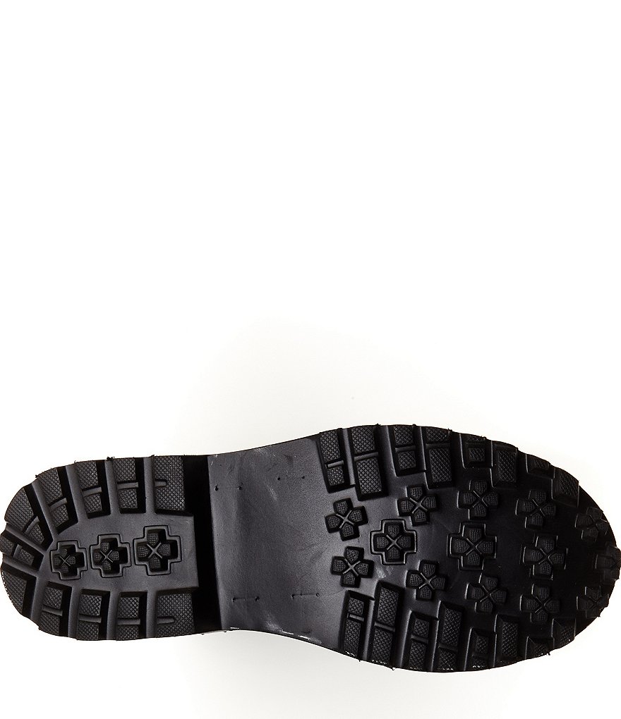 Kurt Geiger London Girls' Mini Stoop Leather Combat Boots (Youth)