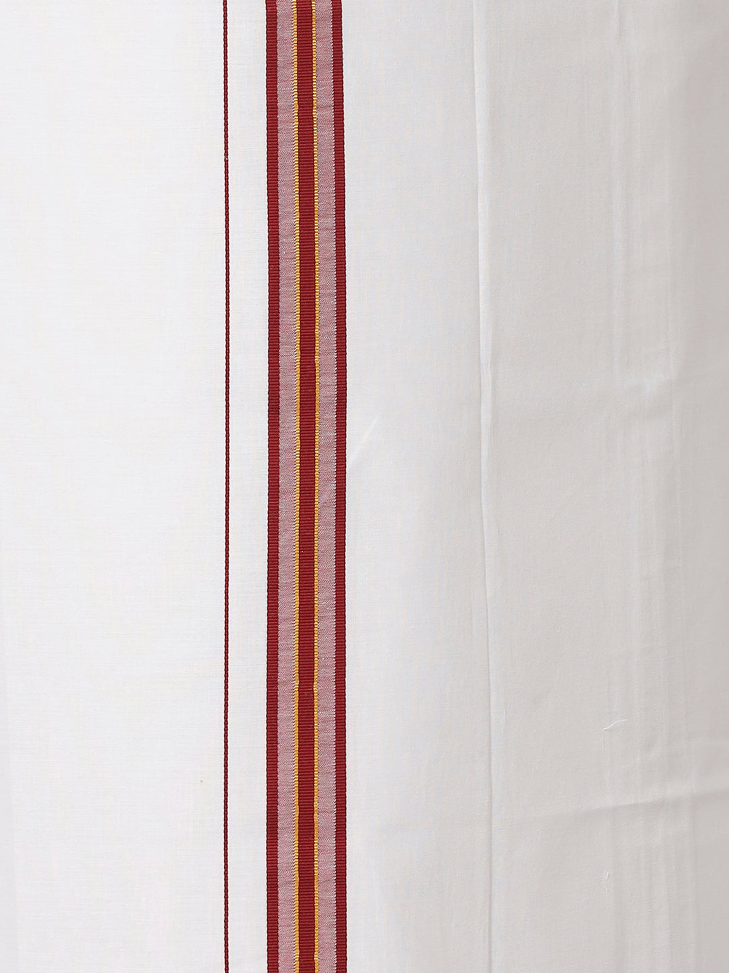 Ramraj Maroon Cotton Regular Fit Kurta Set with Bottom