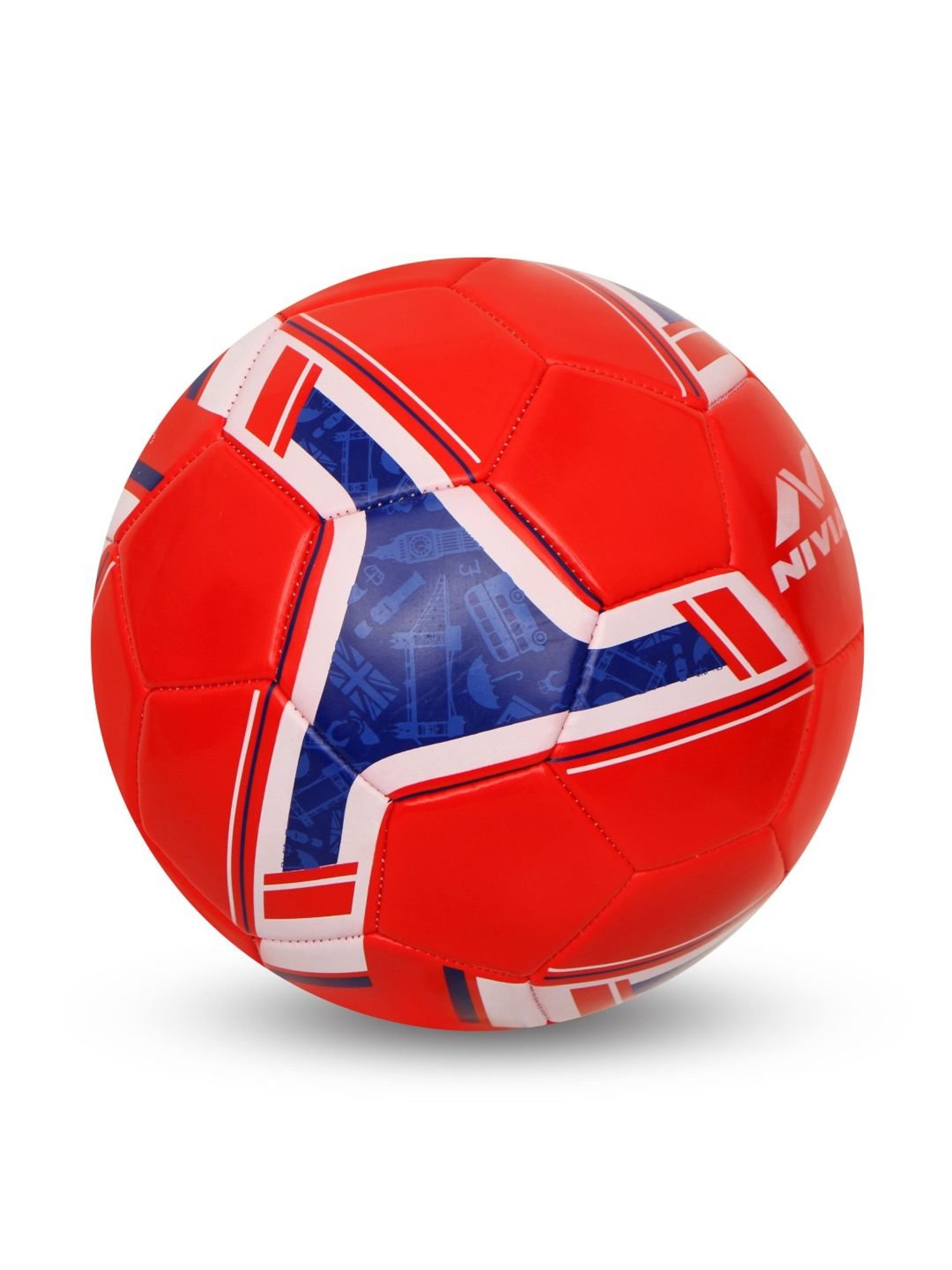 Nivia England Multicolored Football (Size-5)