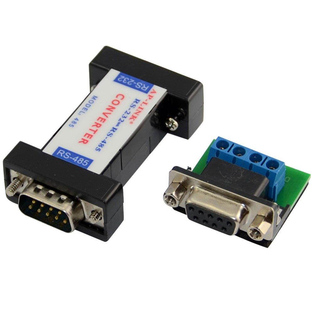 New 9 PIN RS-232 to RS-485 Adapter Interface Converter Connector