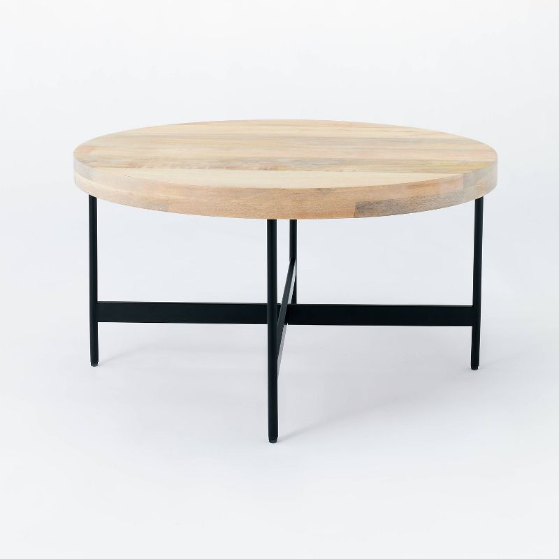 Villa Park Round Wooden Coffee Table - Threshold™ designed with Studio McGee