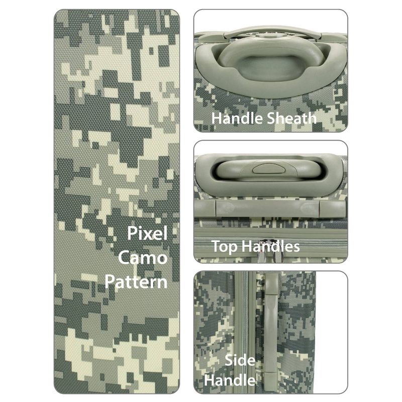 Rockland 20'' Polycarbonate Carry On Hardside Suitcase