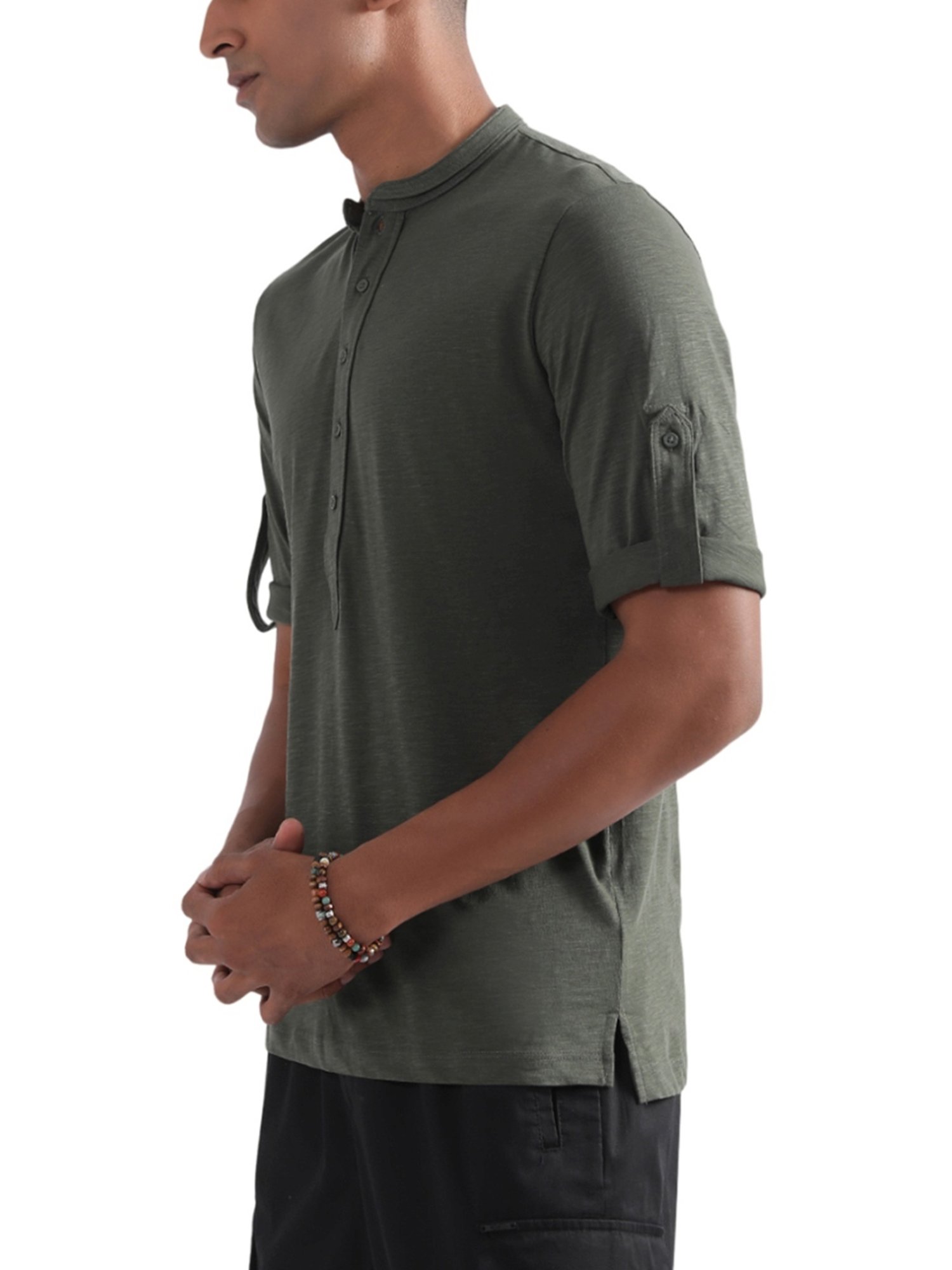 Antony Morato Olive Cotton Regular Fit T-Shirt