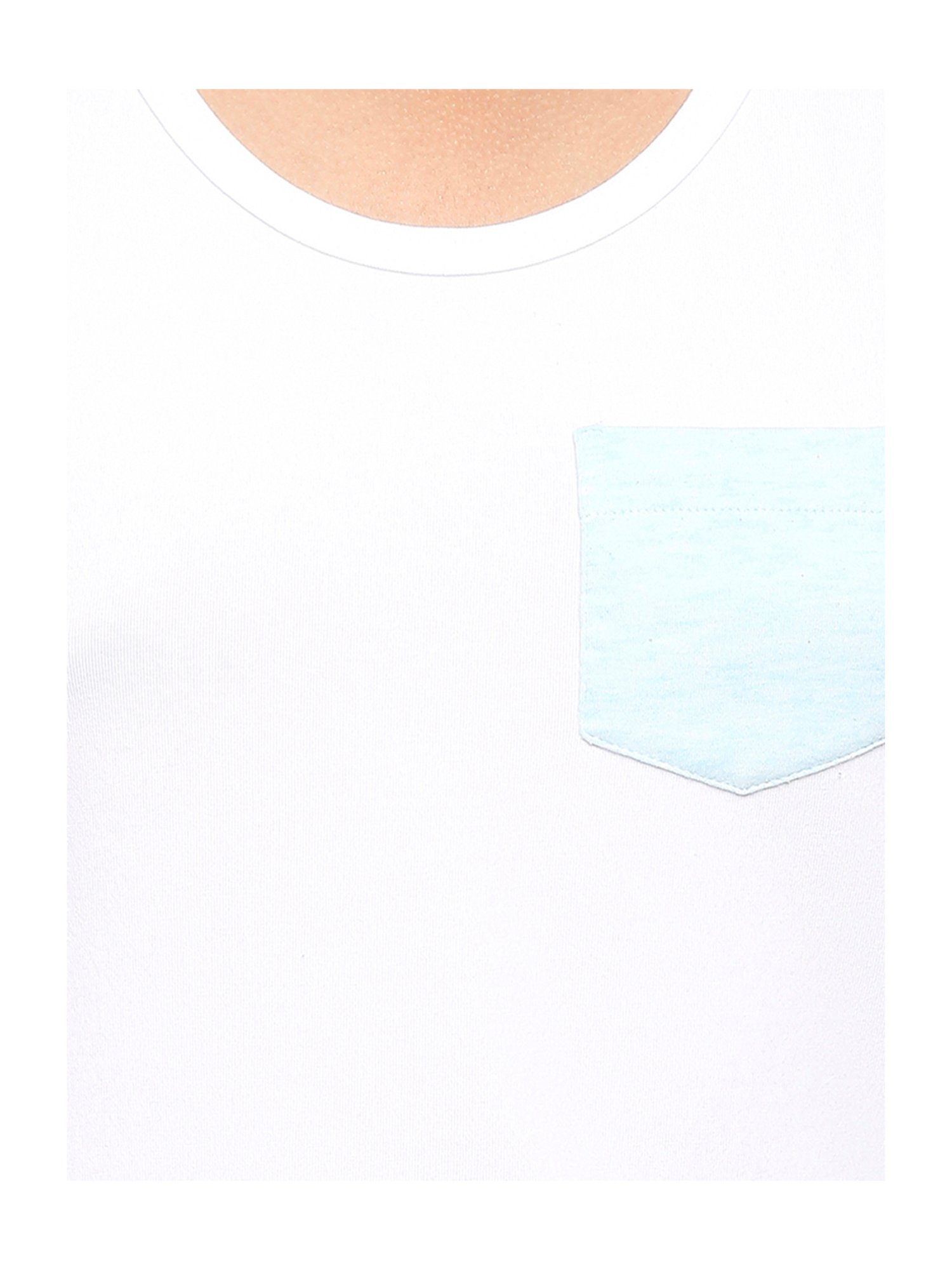 Frenchie Kids White & Blue Solid Vest