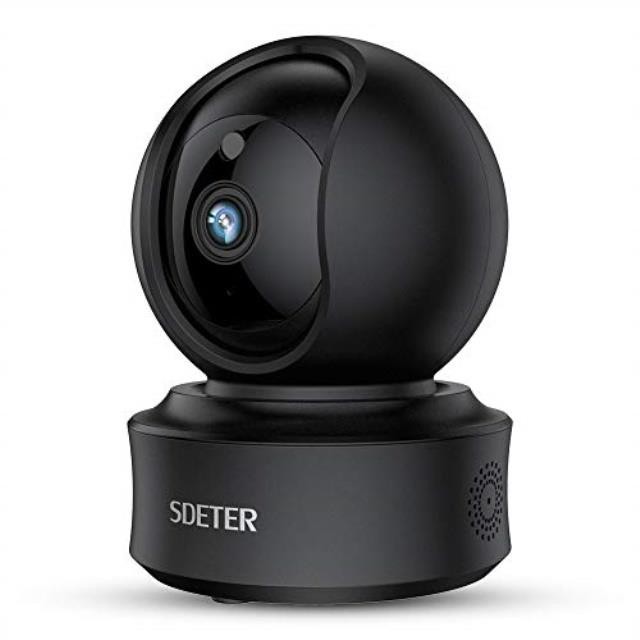 sdeter wifi ip camera, wireless 1080p autocruise pan tilt security surveillance dome camera for baby elder pet nanny monitor, twoway audio night vision support yi cloud