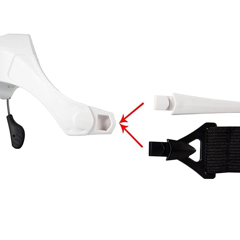 Head Mount Magnifier,  Lighted Magnifying Headband Glass Loupe Visor with 2 LED Light for Close Work, Jewelry Work, Watch Repair, Arts & Crafts, Reading Aid (Magnifying Glasses)