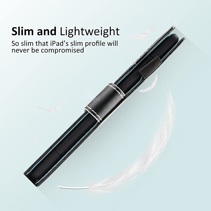 Case Compatible with Kindle Paperwhite E-Reader (10th Generation 2018, Previous Generation-7th/6th/5th) - PU Leather Light Case Protective Wallet Hold Cover with Auto Sleep Wake (Cute Books)