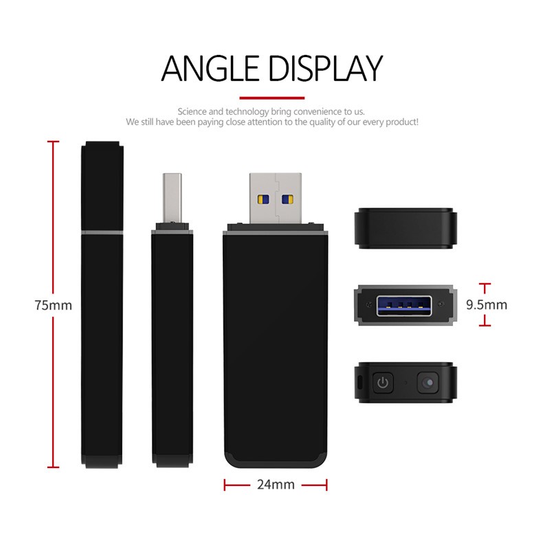 Mini USB Camera Video Voice Recorder HD 1080P Motion Detect AVI Format Max Memory Up to 128G Loop Recording Camcorder Features
