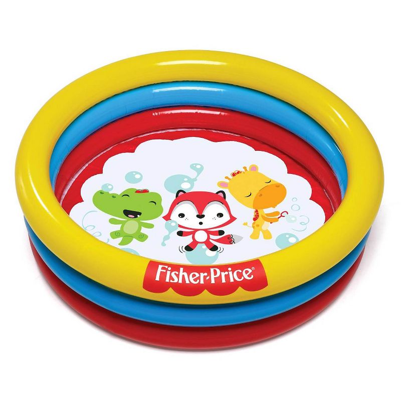 Fisher-Price 3 Ring Fun And Colorful Ball Pit Pool For Ages 2 And Up | 93501E-BW