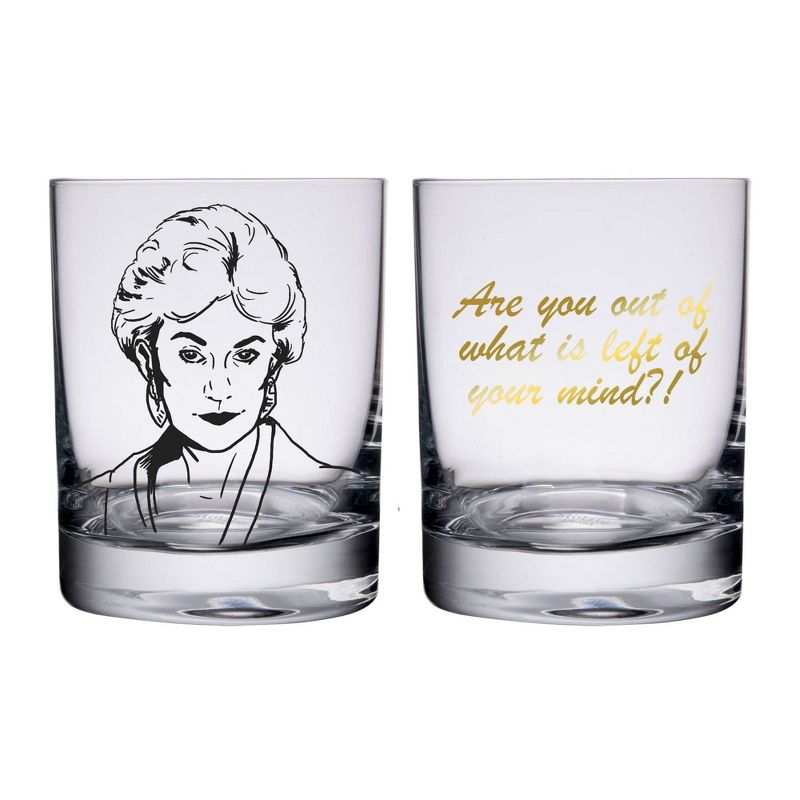 The Golden Girls 10oz 4pk Quotes Glasses Set