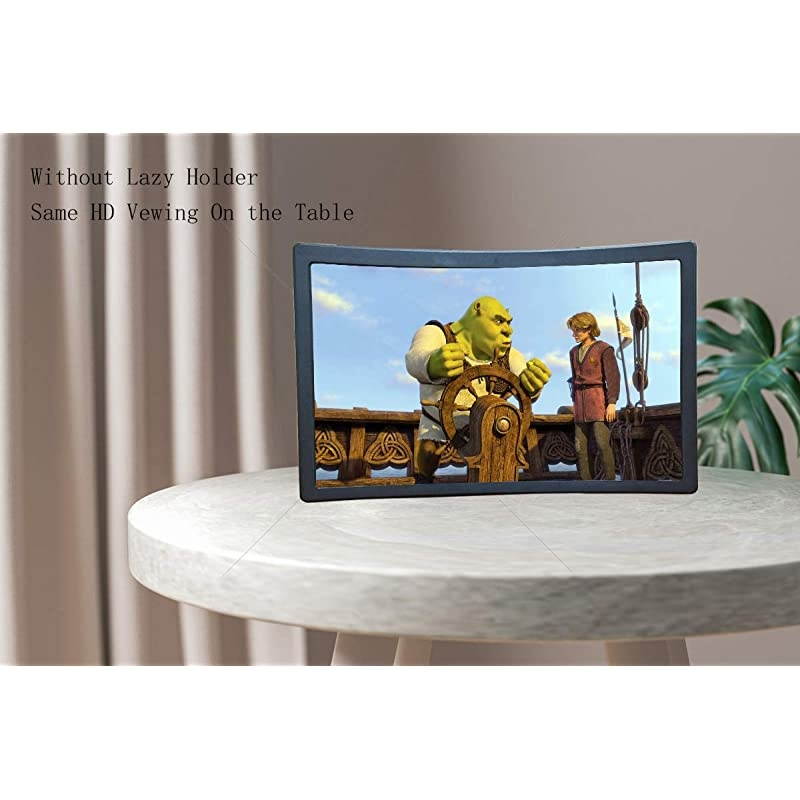 Phone Screen Magnifier Cell Phone 6D HD AntiBlue Light Amplifier Screen Enlarger for Movies Videos and Gaming Compatible with All Smartphones