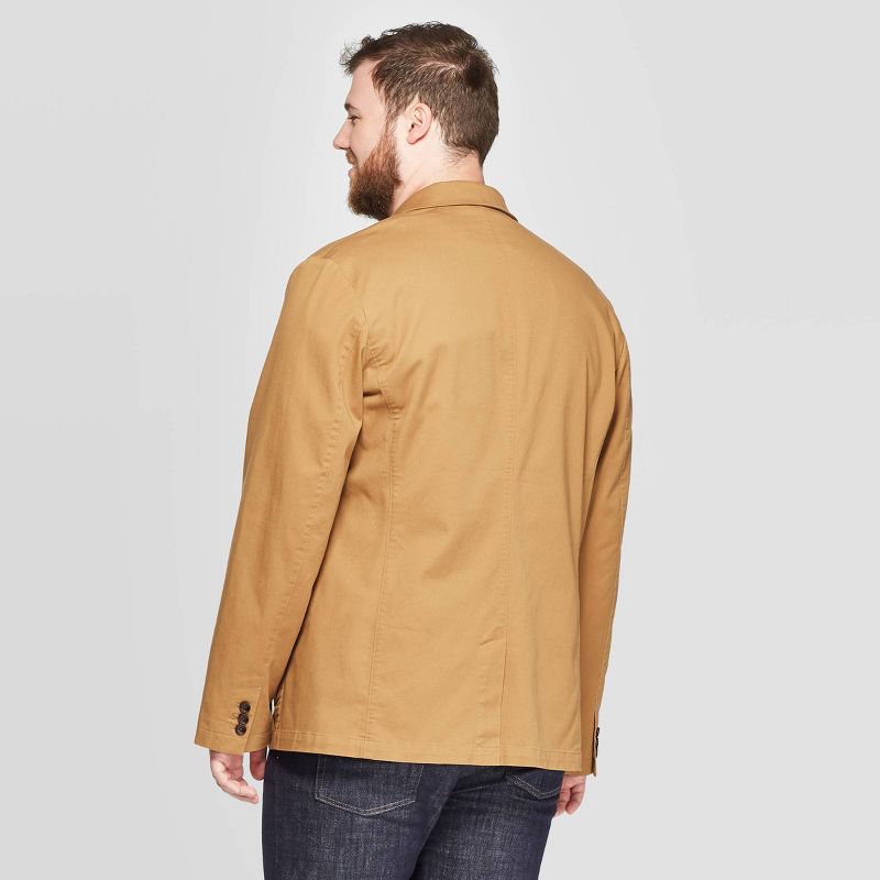 Men's Tall Twill Kenwood Blazer - Goodfellow & Co™ Dapper Brown MT