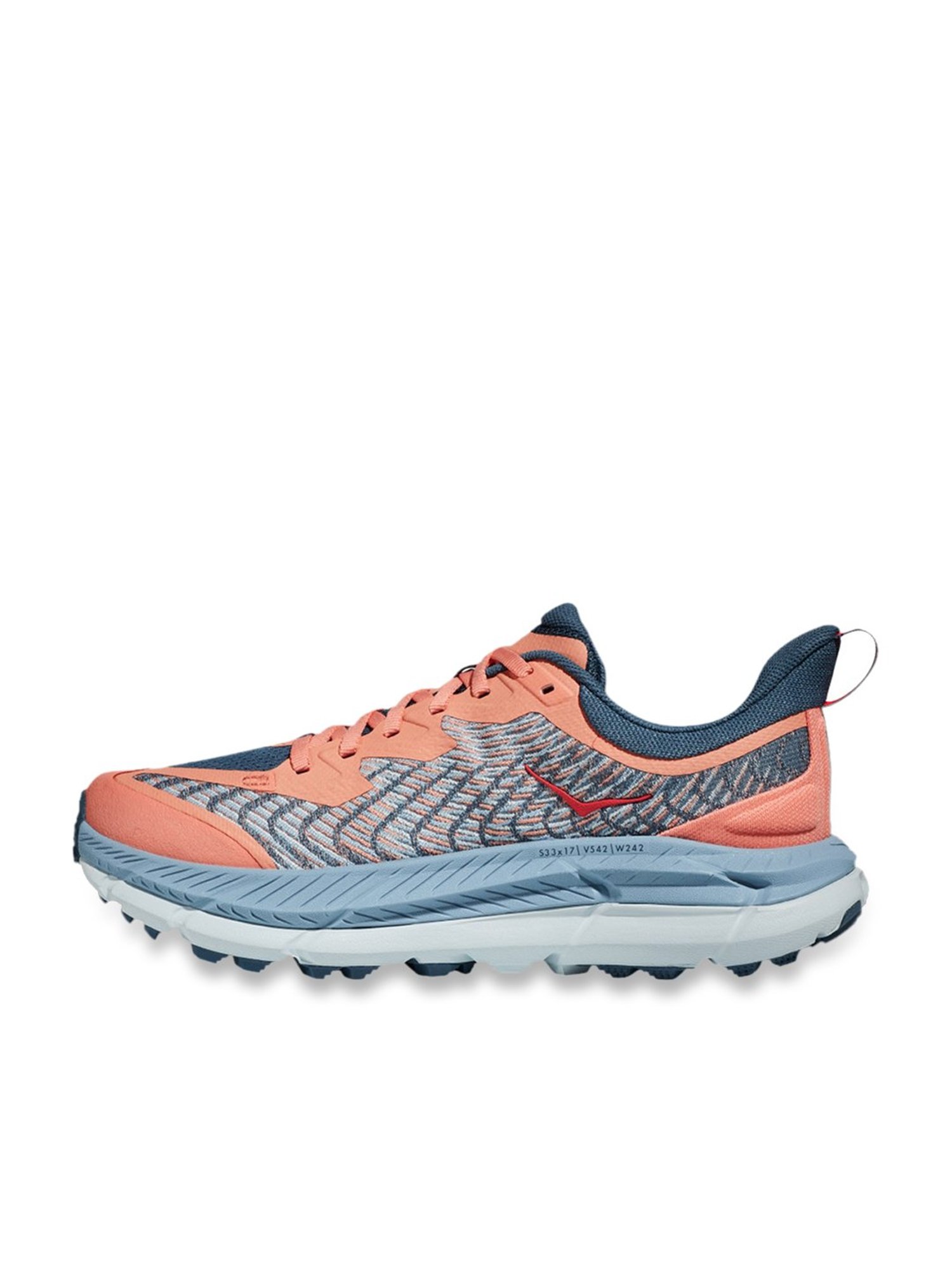Hoka Women's W MAFATE SPEED 4 Papaya & Real Teal Running Shoes