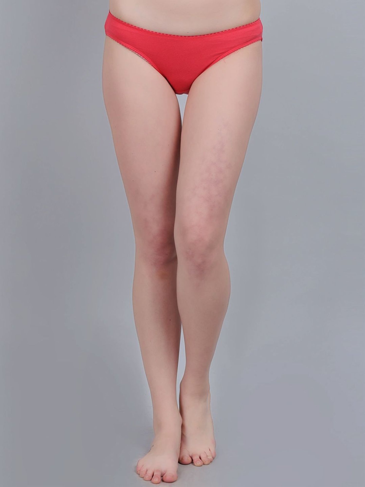 mod & shy Coral Cotton Bikini Panty