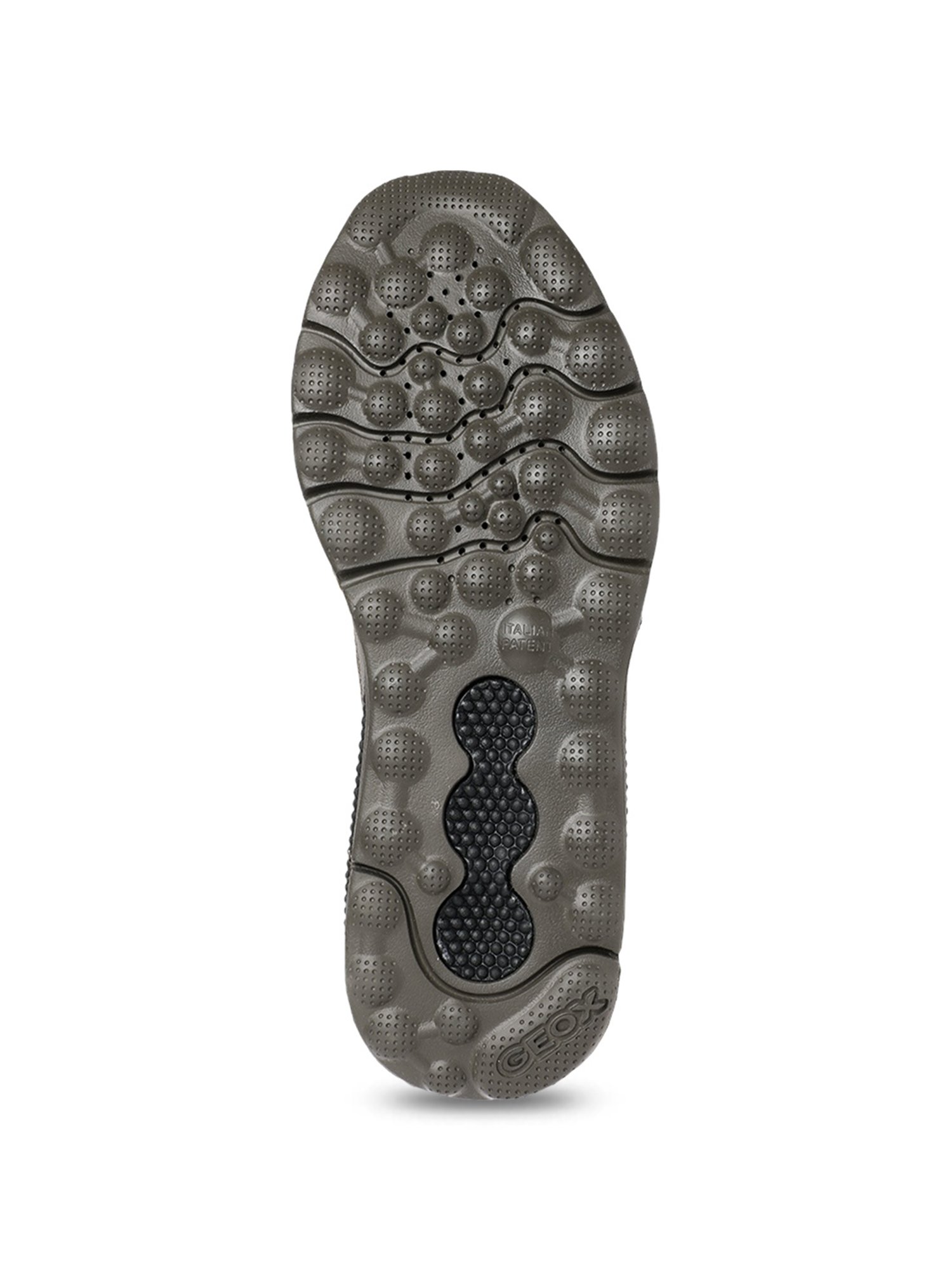 Geox Men's U Spherica Actif Military Leather Running Shoes