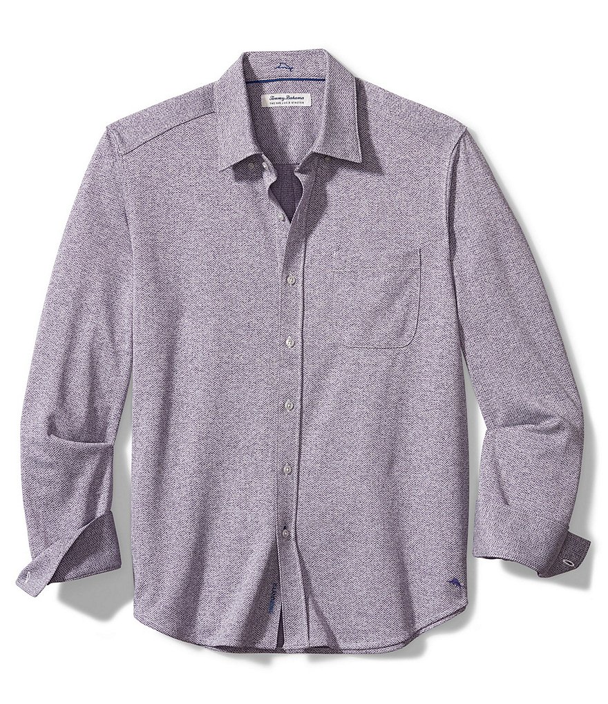 Tommy Bahama Big & Tall San Lucio Long-Sleeve Recycled Materials Woven Shirt