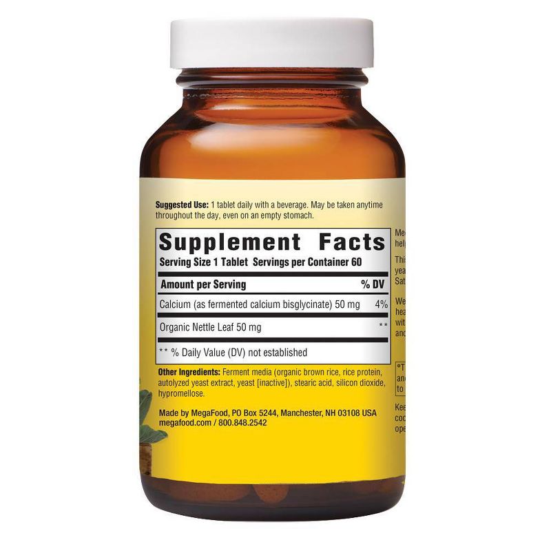 MegaFood Calcium Supplement - 60ct