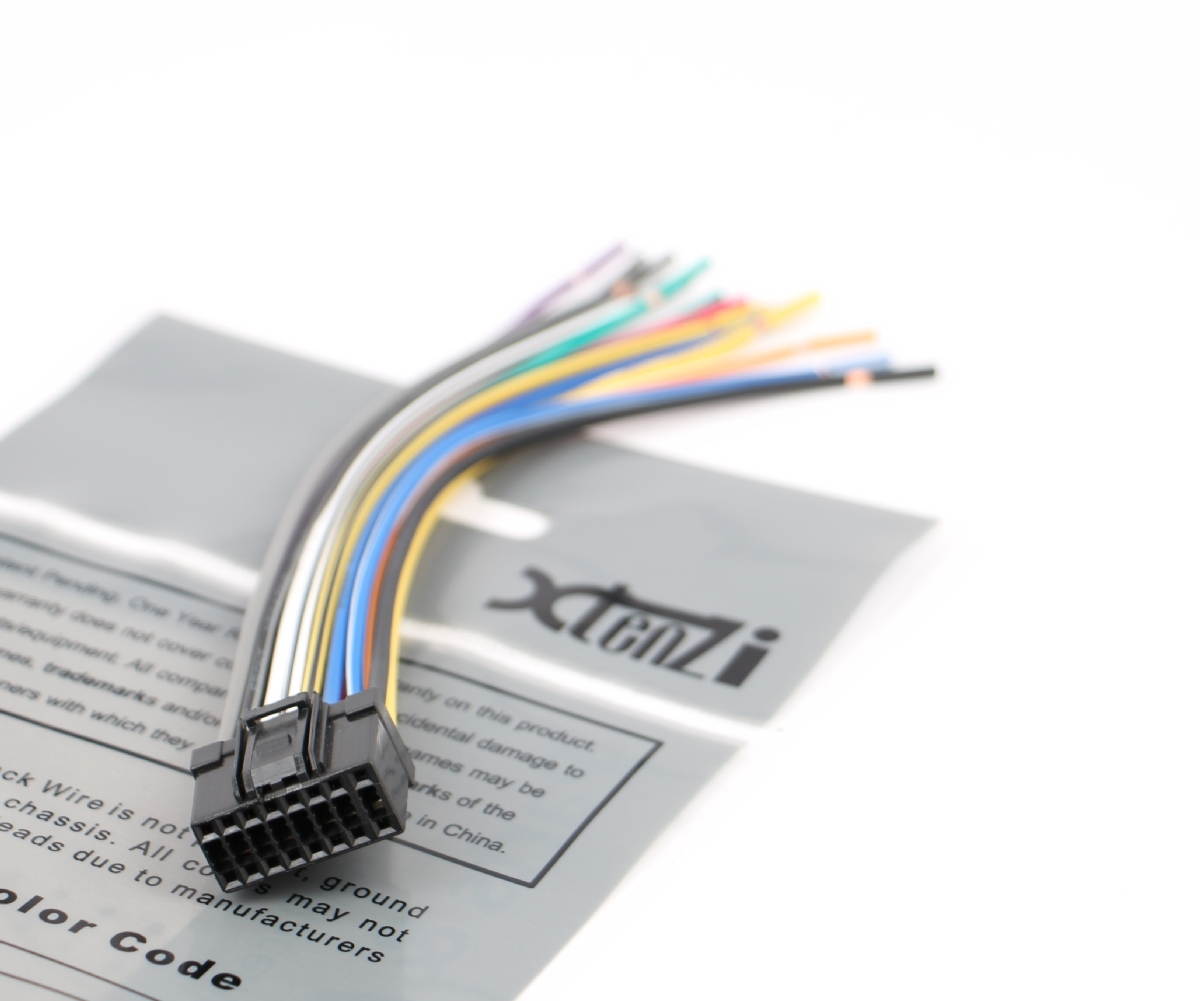 Xtenzi 16 Pin Radio Wire Harness for Pioneer DEH-P7800MP, DEH-P780MP & More