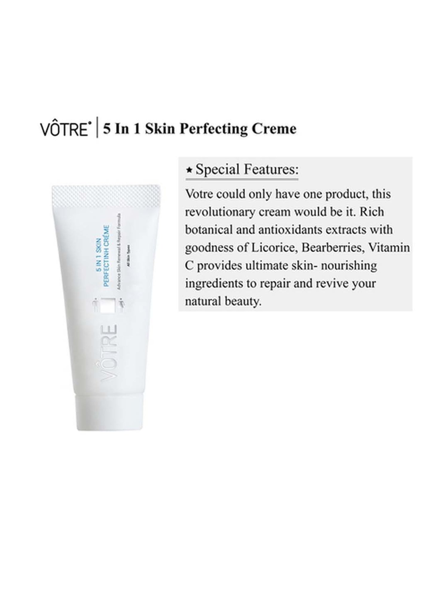 Votre 5 In 1 Skin Perfecting Creme - 30 gm