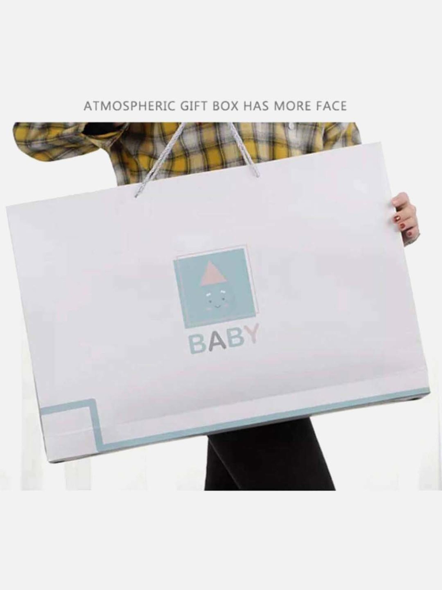 Little Surprise Box Kids Peach Cotton Printed Full Sleeves Gift Set