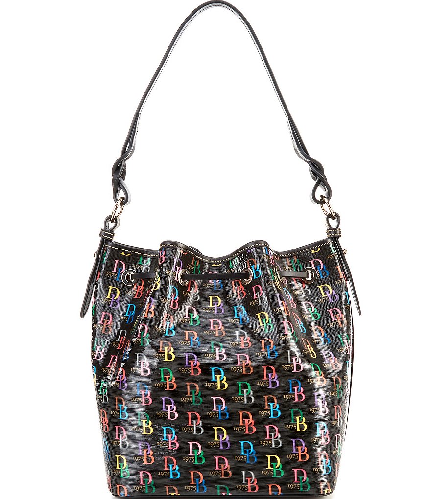 COACH Colorblock Leather Willow Bucket Bag