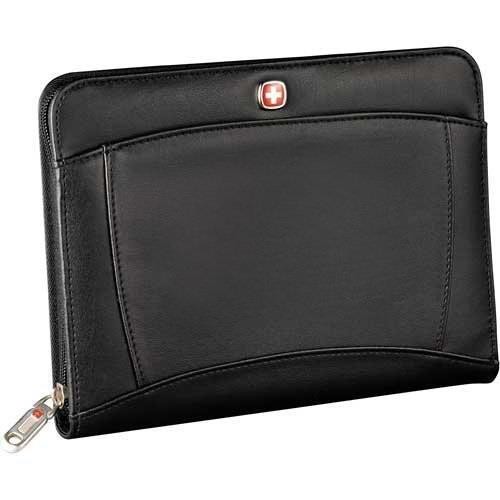 Wenger jr. Zippered padfolio note pad black