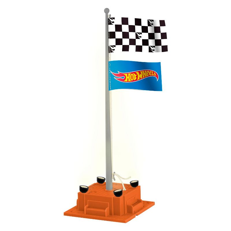 Lionel Hot Wheels Checkered Flagpole