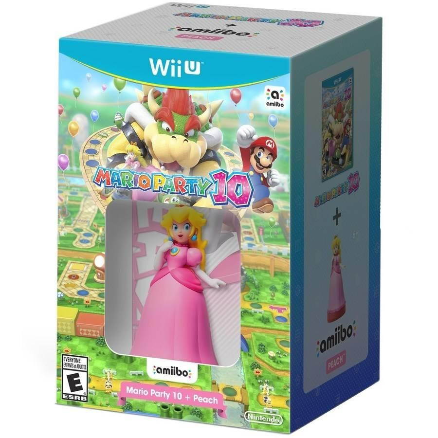 MarioParty10 Peach amiibo WiiU