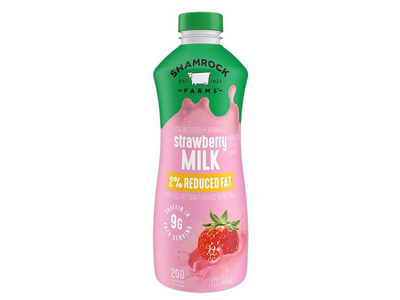 Shamrock Farms Strawberry Milkshake - 1qt