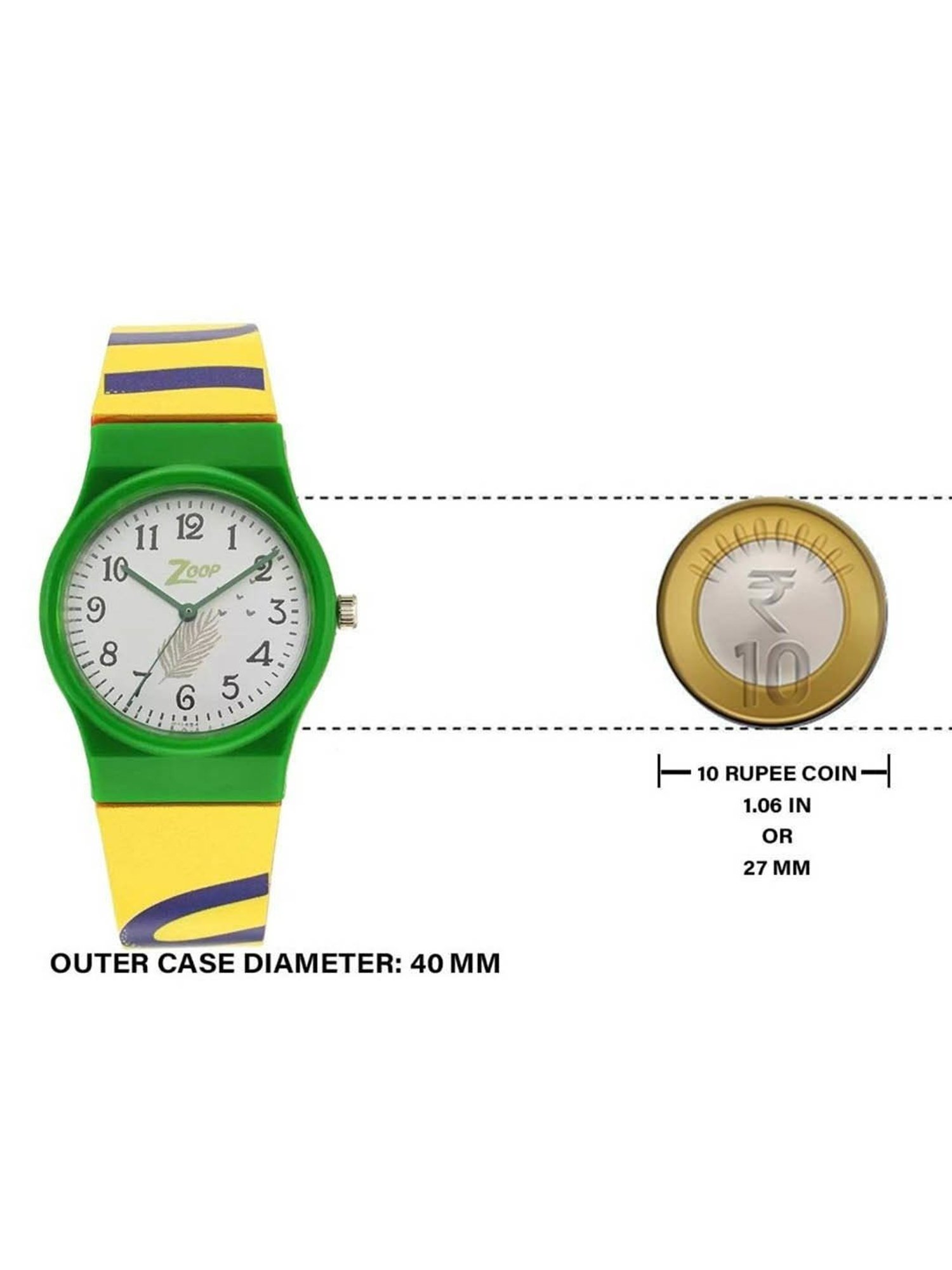 Zoop NSC3028PP13W Inspired By The Wild Unisex Analog Watch