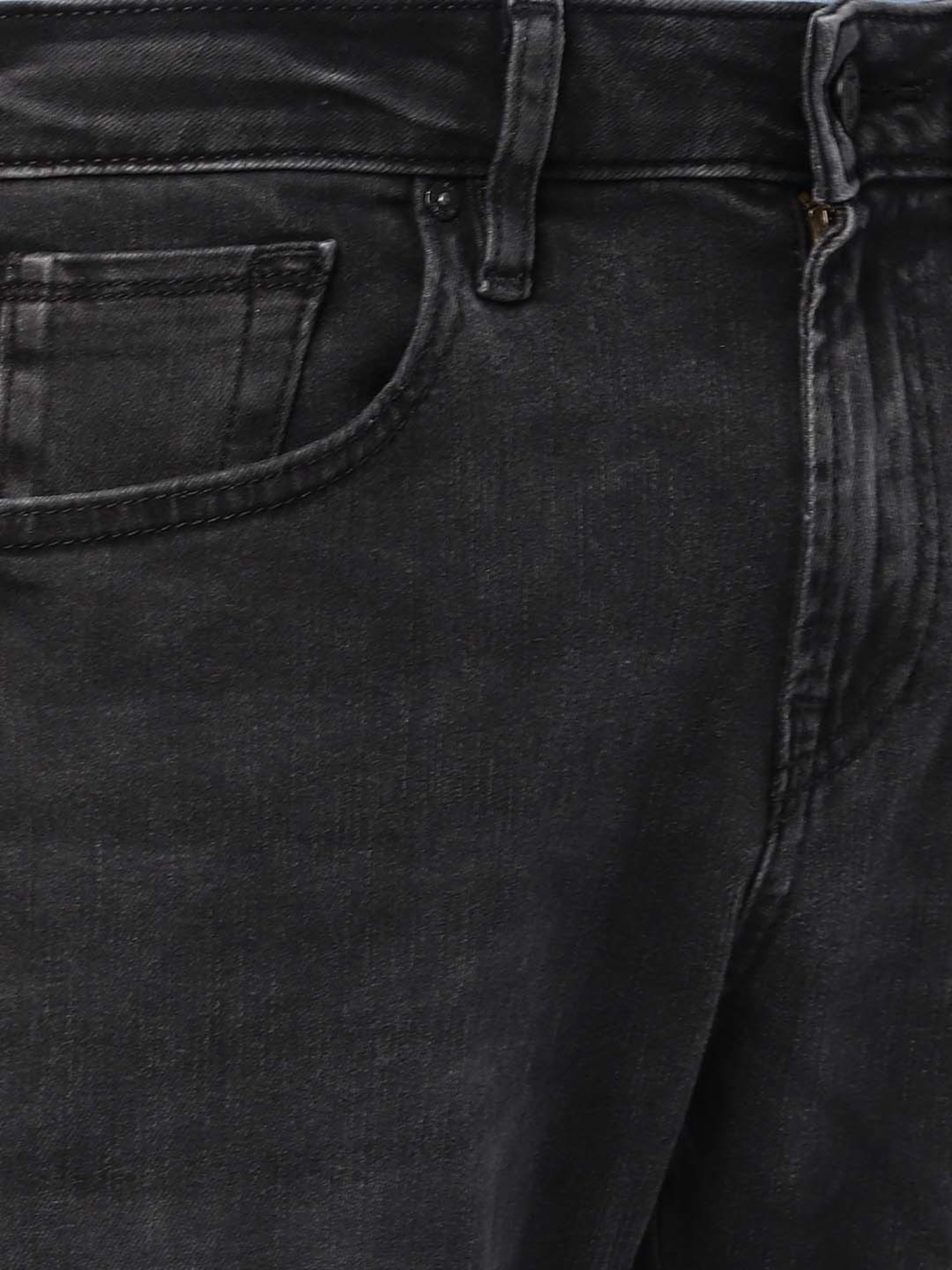 EVERBLUE Grey Comfort Slim Midrise Jeans