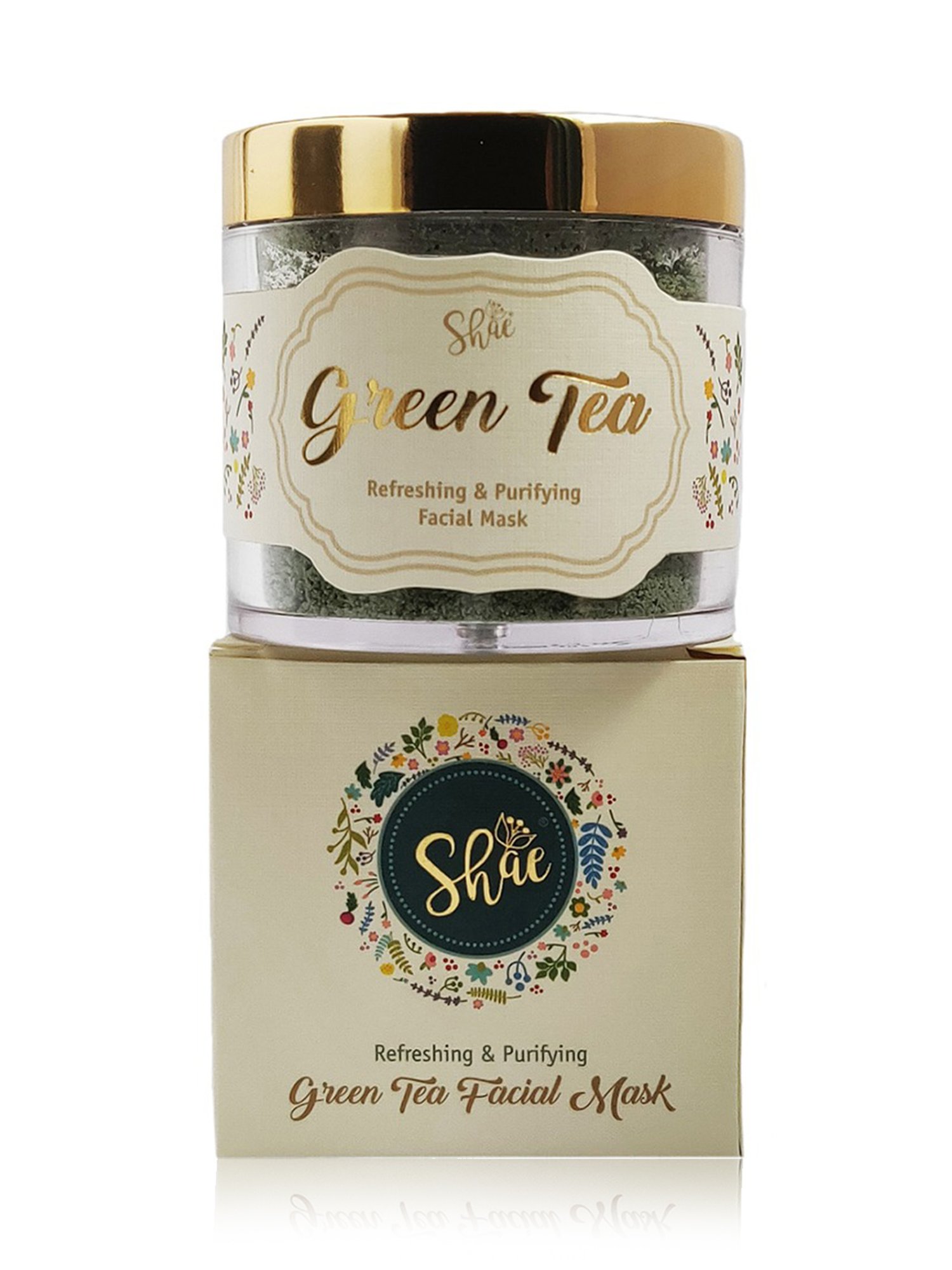 Shae Green Tea Facial Mask - 100 gm