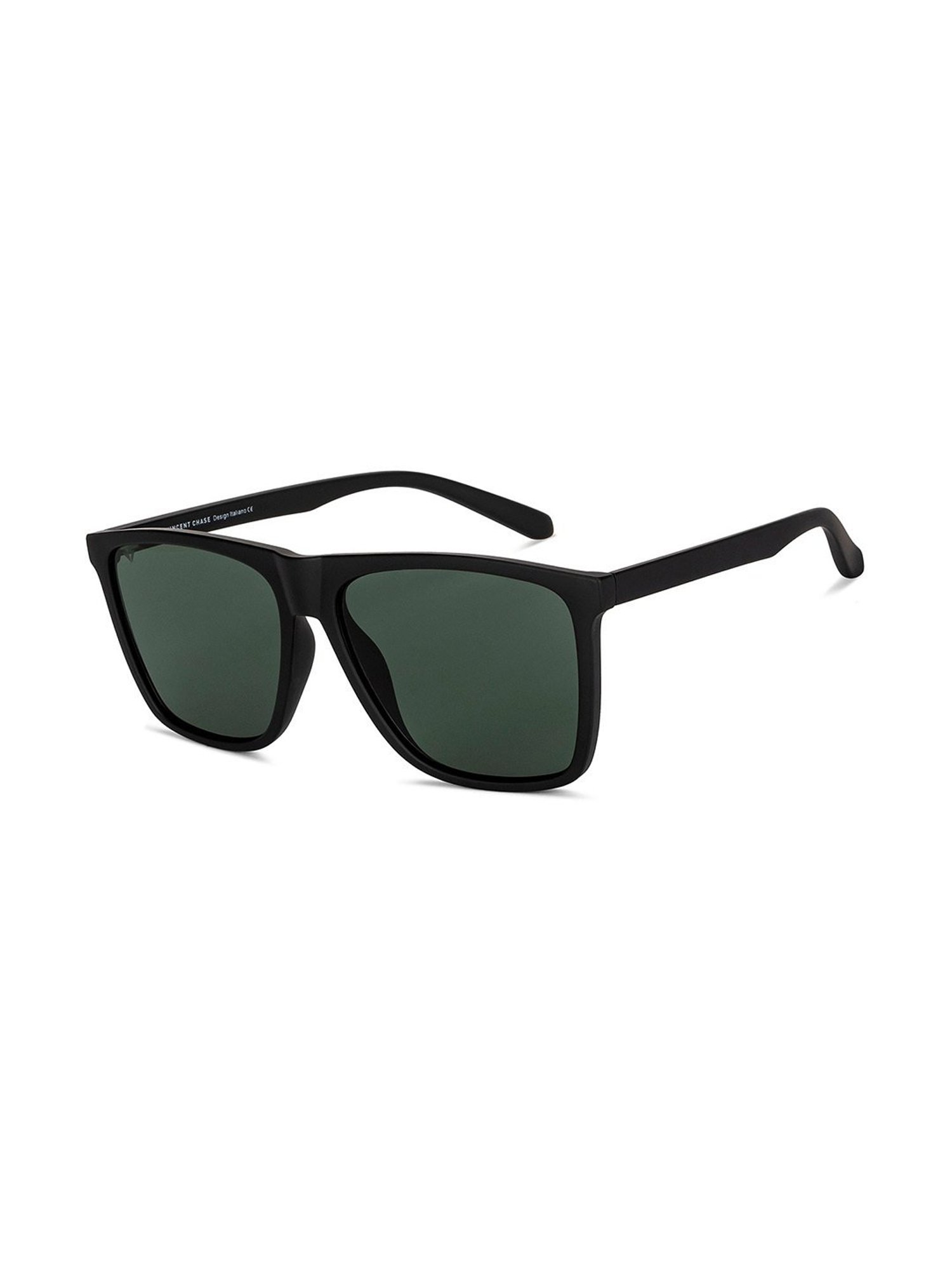 Vincent Chase by Lenskart 151516 Green UV Protected Wayfarer