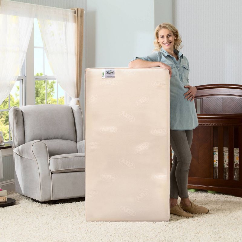 Simmons Kids' CURV Memory Foam Comfort Crib & Toddler Mattress