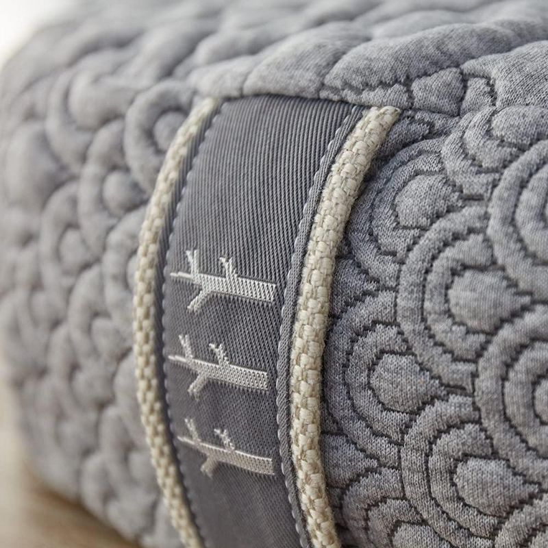 Brentwood Home Crystal Cove Meditation Cushion, Buckwheat Zafu Oval Floor Pillow, Made in California