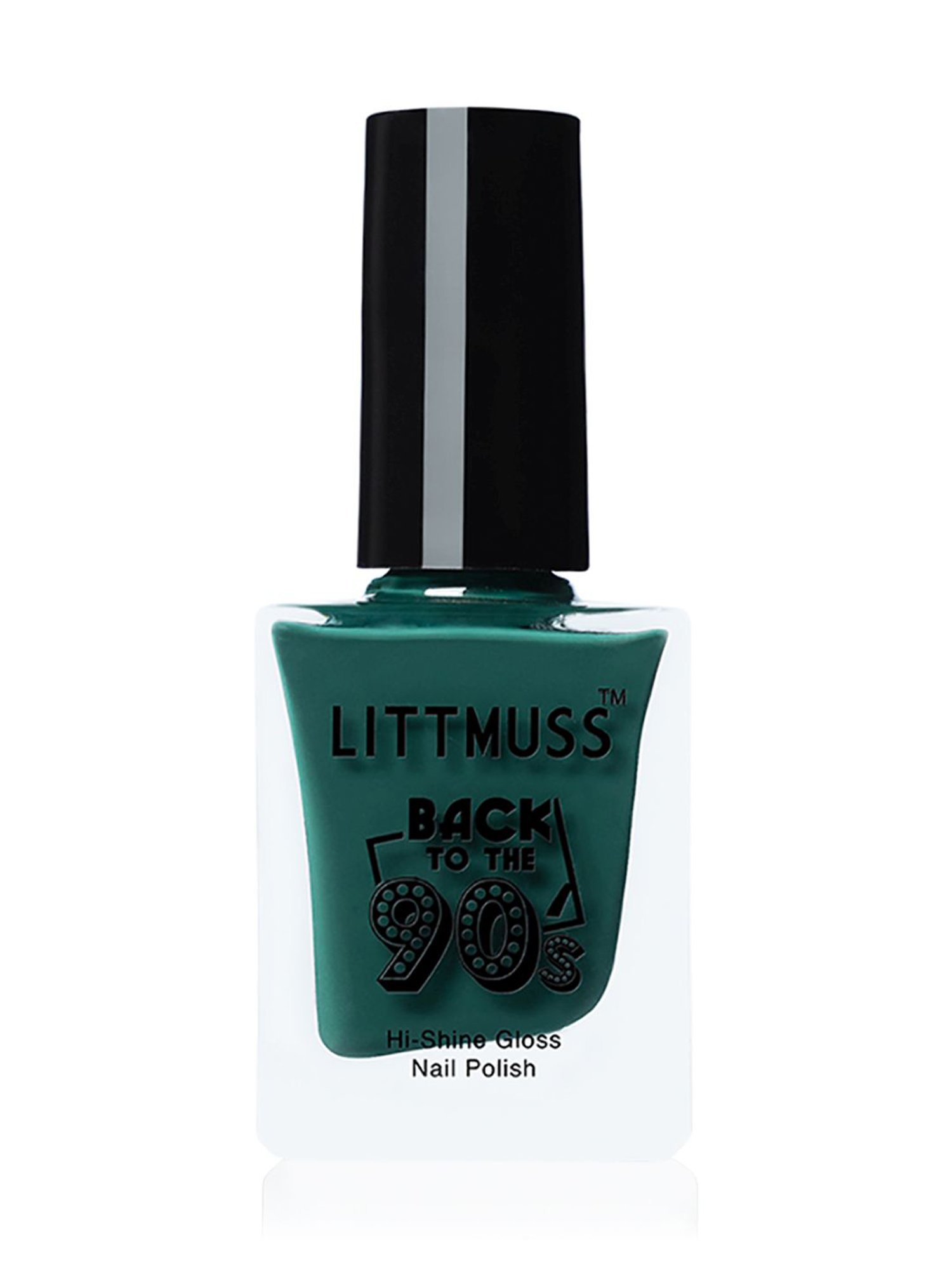 Littmuss Back To The 90's Hi Shine Gloss Nail Polish Hunter Green 056 - 9.5 ml