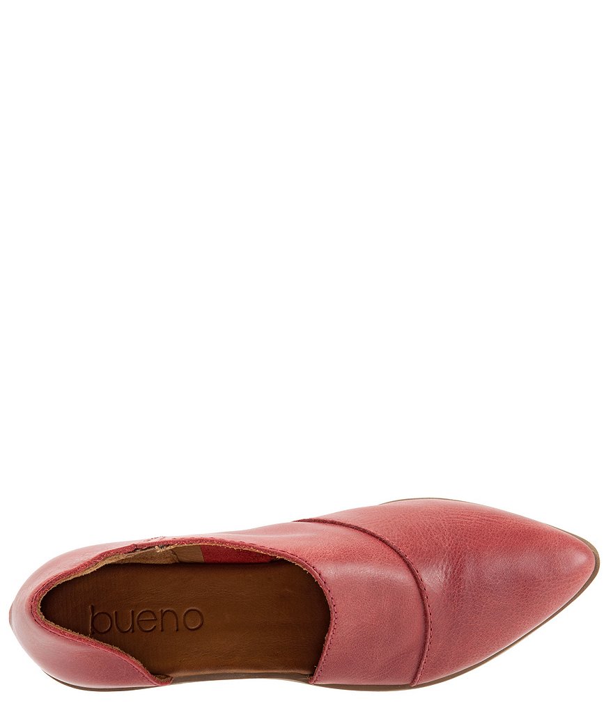 Bueno Blake Open Leather Slip-Ons