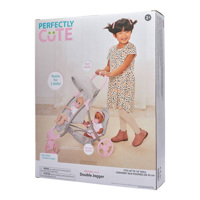 Perfectly Cute Double Jogger