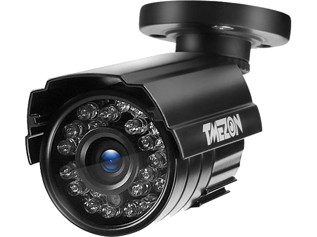 TMEZON Hybrid AHD Security Camera 1080P TVI/AHD/CVI/960H 2.0MP 2000TVL Bullet Day Night Vision 24 IR LEDs Outdoor/Indoor Wide Angle 3.6mm Lens for CCTV Camera System (Default AHD Mode)