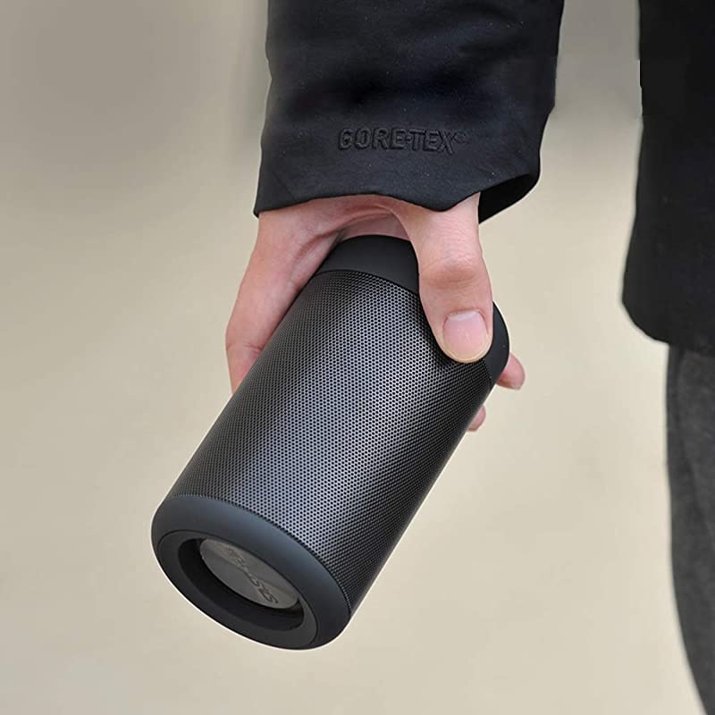 Portable Bluetooth Speaker IP65 Waterproof Powerbank Bluetooth Wireless Speaker Mini Stereo Bass Speaker Black