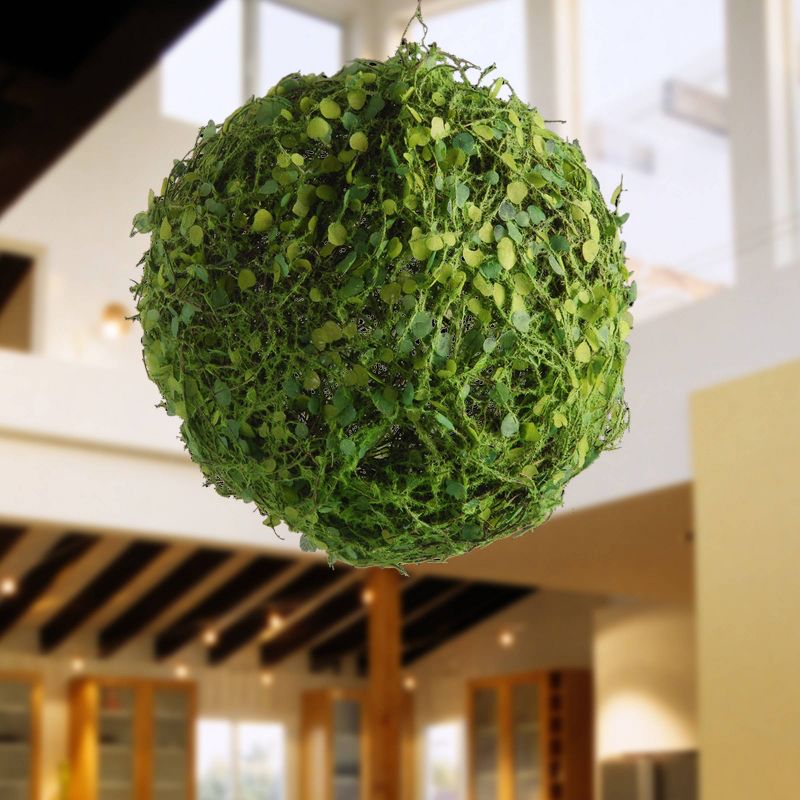 Artificial Mini Leaves Ball 8" - National Tree Company