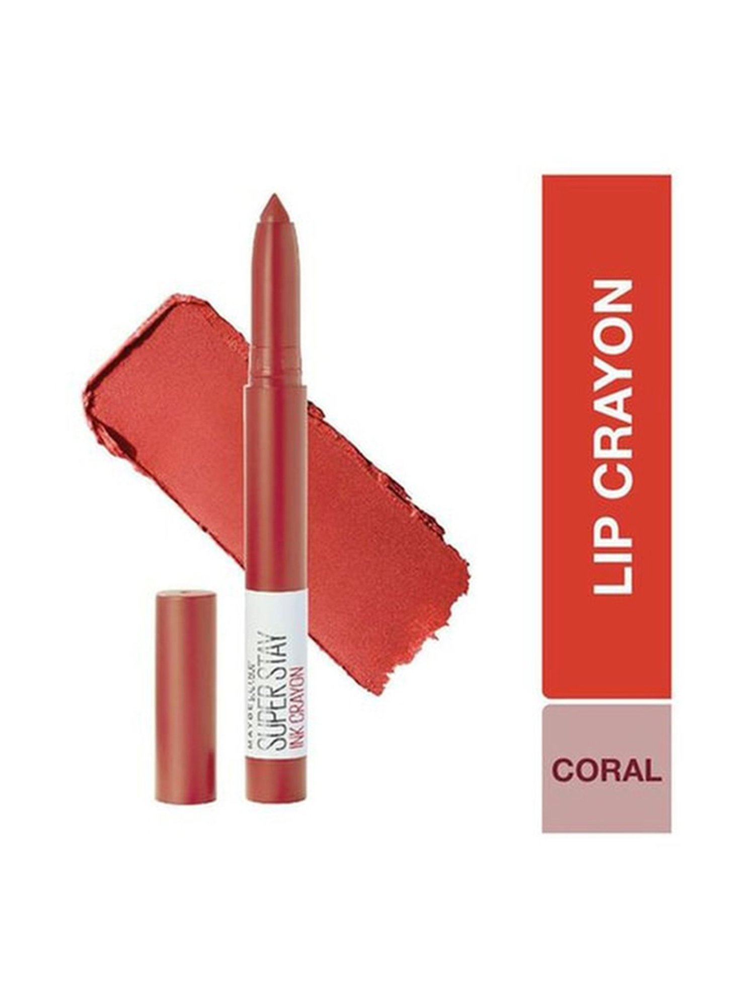 Maybelline New York Super Stay Crayon Lipstick 40 Laugh Louder - 1.2 gm