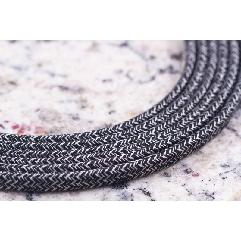 Cordinate 15' 3 Outlet Polarized Extension Cord Dark Gray